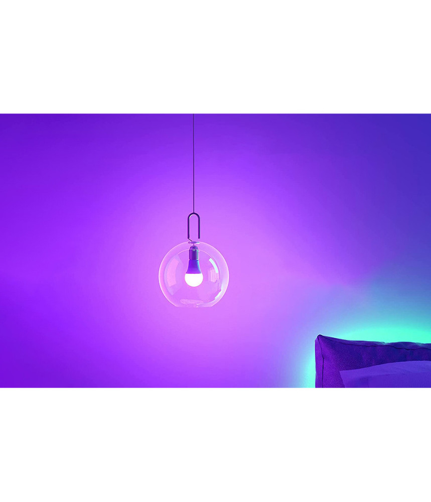 Bec inteligent WiFi RGB LED Gosund WB4-2 E27 Tuya (2 bucati), 8W, 800lm Bec inteligent WiFi RGB LED Gosund WB4-2 E27 Tuya (2 bucati), 8W, 800lm