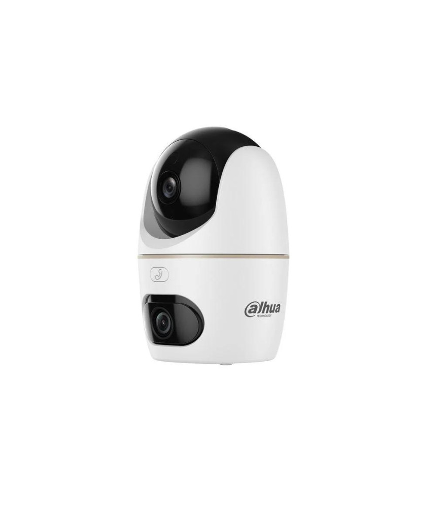 Camera wireless Dahua H5D-5F Hero Dual, 2 lentile 5MP+5MP, IR si LED alb, Alarma, Audio bidirectional, Wi-Fi 6, IPC-H5D-5F 