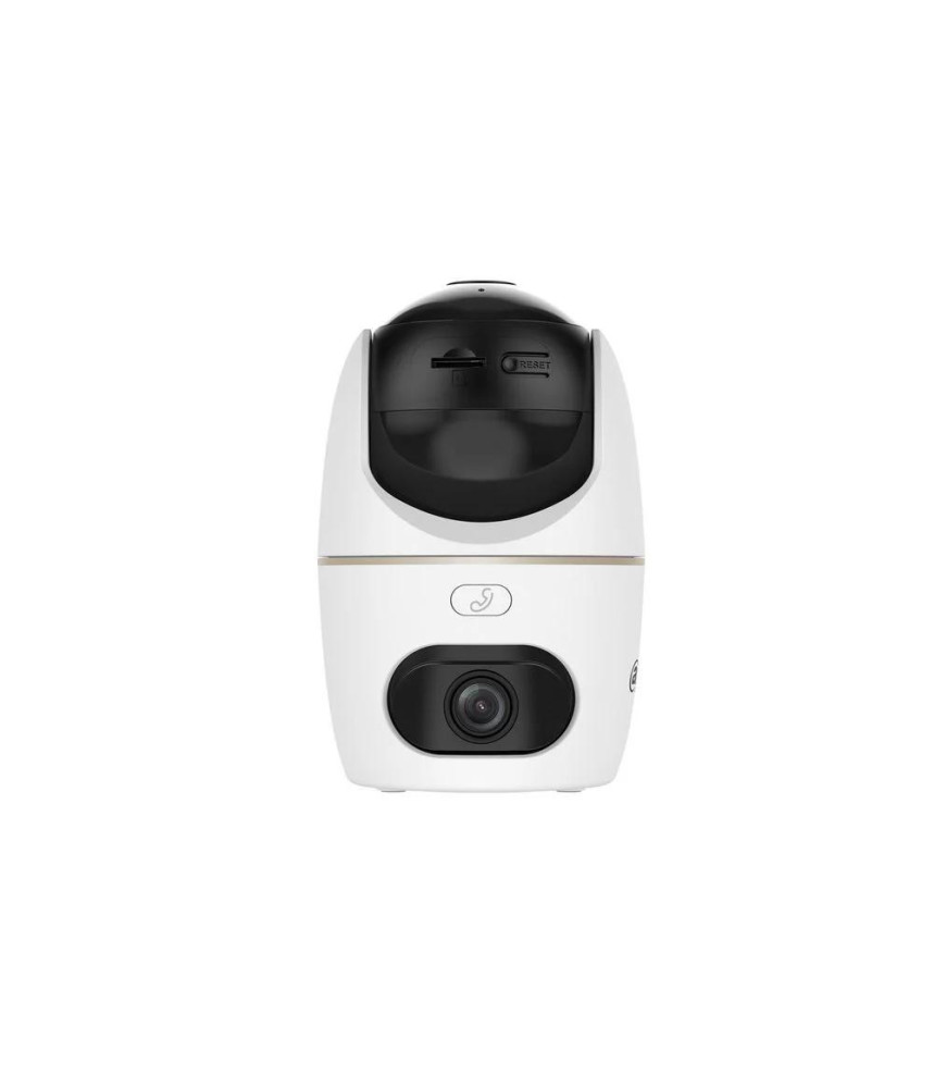 Camera wireless Dahua H5D-5F Hero Dual, 2 lentile 5MP+5MP, IR si LED alb, Alarma, Audio bidirectional, Wi-Fi 6, IPC-H5D-5F 