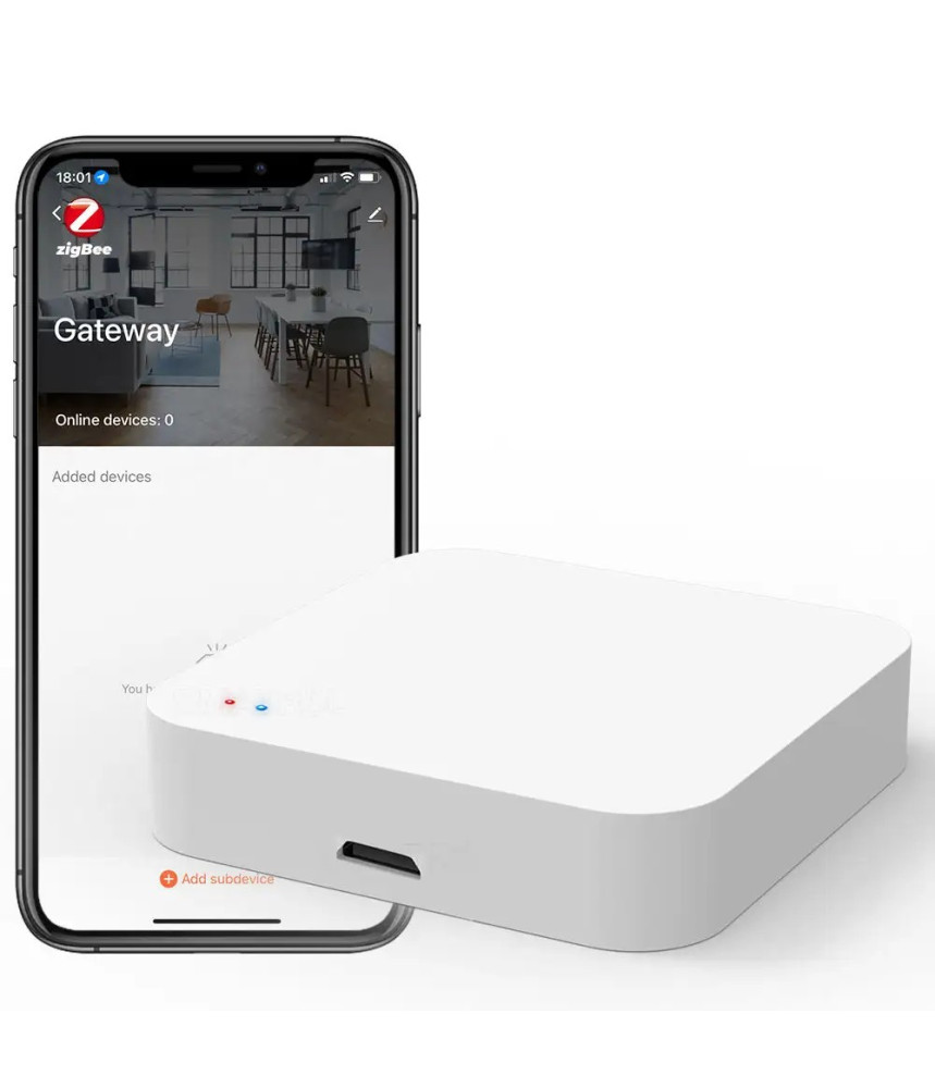 Gateway Hub, ZigBee 3.0, Comptabil HomeKIT Gateway Hub, ZigBee 3.0, Comptabil HomeKIT