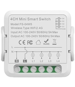Releu inteligent 4 Canale 10A Wi-Fi Releu inteligent 4 Canale 10A Wi-Fi