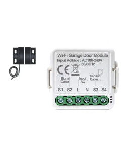 Releu Inteligent WiFi Garaj cu Monitorizare Inchis/Deschis 220V Tuya/SmartLife @SmartWiz