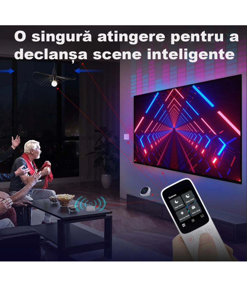 Telecomandã universalã Smart, Wireless WiFi Tuya Telecomandã universalã Smart, Wireless WiFi Tuya