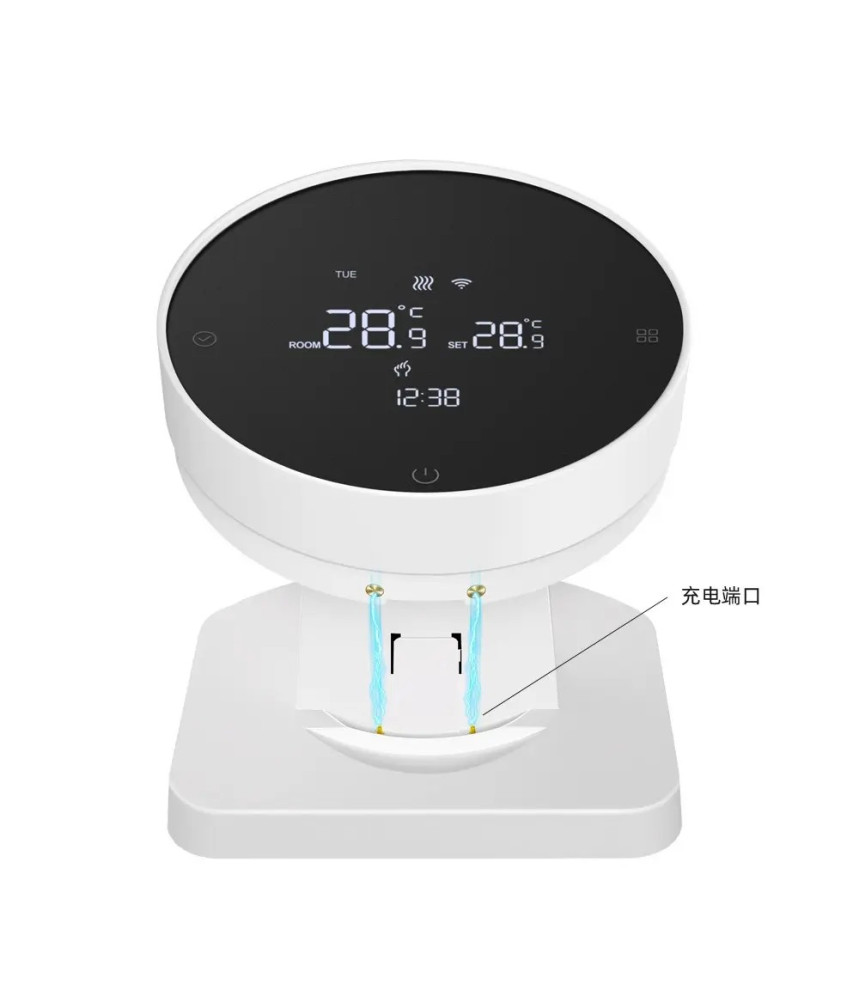 Termostat inteligent S3, Wi-Fi, TUYA, Smart Life, Compatibil cu Alexa, Google Home @SmartWiz Termostat inteligent S3, Wi-Fi, TUYA, Smart Life, Compatibil cu Alexa, Google Home @SmartWiz