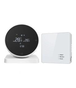 Termostat inteligent S3, Wi-Fi, TUYA, Smart Life, Compatibil cu Alexa, Google Home @SmartWiz Termostat inteligent S3, Wi-Fi, TUYA, Smart Life, Compatibil cu Alexa, Google Home @SmartWiz
