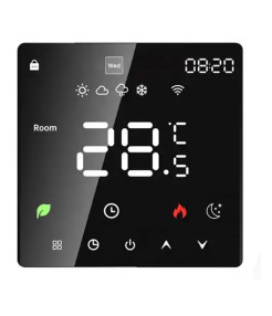 Termostat inteligent touchscreen, perete WiFi Termostat inteligent touchscreen, perete WiFi