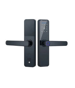 Yala inteligenta Z7, Inchidere digitala a usii, maner Control acces fara cheie, Tuya, Smart Life Control biologic amprenta digitala Inchidere automata Card IC Cod antifurt Usa digitala, negru @ SmartW Yala inteligenta Z7, Inchidere digitala a usii, maner Control acces fara cheie, Tuya, Smart Life Control biologic amprenta digitala Inchidere automata Card IC Cod antifurt Usa digitala, negru @ SmartW