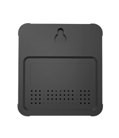Senzor de monitorizare calitatea aerului, CO2, umiditate, temperatura, detector fum, compatibil Tuya, Negru @Smartwiz