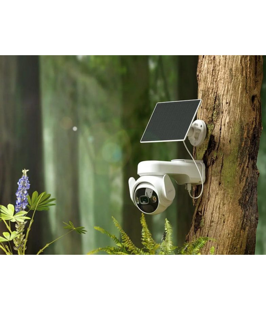 Camera de supraveghere wireless cu alarma si rotire de pe telefon Imou Cell PT 4G 2, panou solar 5W, baterie, 3MP, IR, microfon si alarma Camera de supraveghere wireless cu alarma si rotire de pe telefon Imou Cell PT 4G 2, panou solar 5W, baterie, 3MP, IR, microfon si alarma