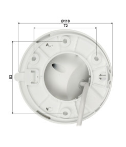 Cameră IP Dahua 2MP, Iluminare Duală 30m, Microfon, PoE, IP67 Cameră IP Dahua 2MP, Iluminare Duală 30m, Microfon, PoE, IP67