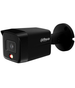Cameră supraveghere Dahua 6MP, iluminare duală, PoE, microfon, IP67, exterior, neagră Cameră supraveghere Dahua 6MP, iluminare duală, PoE, microfon, IP67, exterior, neagră