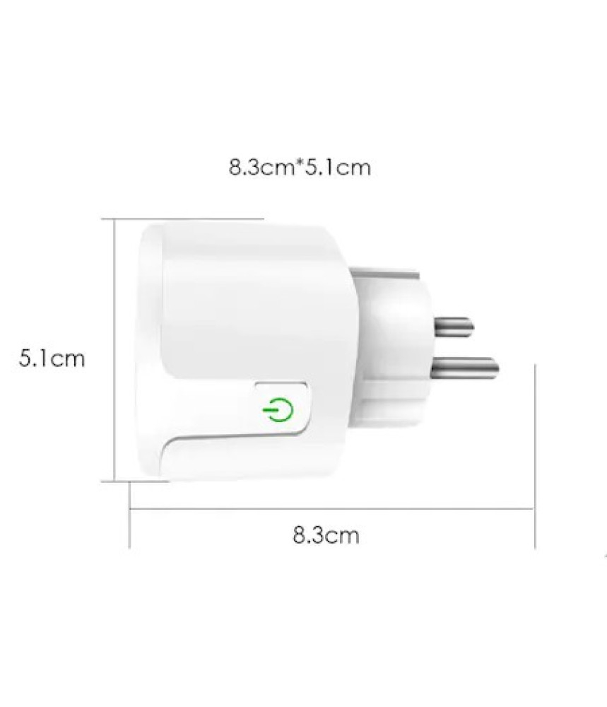 Priza Inteligenta Zigbee cu Monitorizare Consum, programabil, Compatibil cu app Tuya, Smart Life, Control vocal, Alexa, Amazon, Google Home, 16A @SmartWiz Priza Inteligenta Zigbee cu Monitorizare Consum, programabil, Compatibil cu app Tuya, Smart Life, Control vocal, Alexa, Amazon, Google Home, 16A @SmartWiz