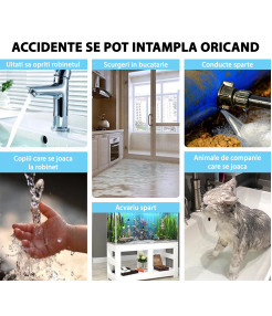 Senzor Apa si Inundatie, Smart, WIFI, SmartLife/Tuya @SmartWiz Senzor Apa si Inundatie, Smart, WIFI, SmartLife/Tuya @SmartWiz