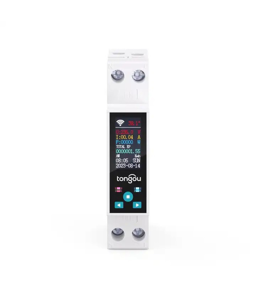 Siguranta Inteligenta, Wi-Fi, 1-50A, Afisaj, Monitorizare energie, Protectie Supratensiune, Programare inteligenta, compatibil Tuya, Smart Life APP @SmartWiz Siguranta Inteligenta, Wi-Fi, 1-50A, Afisaj, Monitorizare energie, Protectie Supratensiune, Programare inteligenta, compatibil Tuya, Smart Life APP @SmartWiz