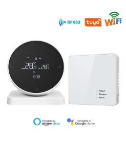 Termostat inteligent S3, Wi-Fi, TUYA, Smart Life, Compatibil cu Alexa, Google Home @SmartWiz Termostat inteligent S3, Wi-Fi, TUYA, Smart Life, Compatibil cu Alexa, Google Home @SmartWiz